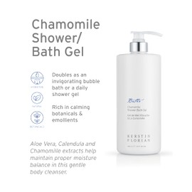 Kerstin Florian Chamomile Shower and Bath Gel | Aromatherapy Body Wash (13.5 fl oz)