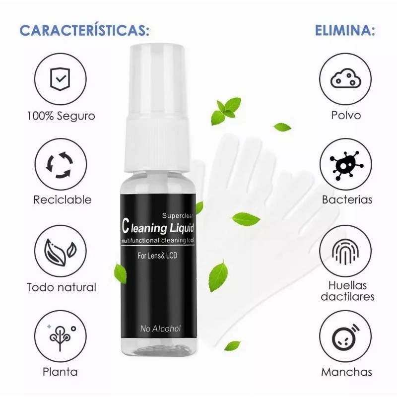 Contaeras Kit De Limpieza Profesional Para Cámaras Dslr 35 Pcs