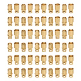 30 Sets Connector Plug 8.0 Gold Plated Brass High Accuracy Firm Connection Set Kit for Battery