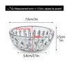 kanpura Mini Glass Bowls, Round Prep Bowl, Dishwasher Safe, Pinch
