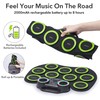 Electronic Drum Set, 9 Drum Pads, Roll up Electric Drum