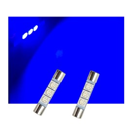 GP Xtreme 1031 SMD LED 31mm DE3175 DE3021 DE3022 Festoon Map Dome Visor Door Light Bulbs - Blue