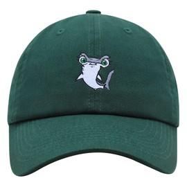 JPAK Hammerhead Shark Premium Dad Hat Embroidered Cotton Baseball Cap Cute Fish