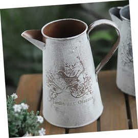 SEWOART Flower Beds Outdoor Retro Vase Tin Pails Planter Pot Tin Bucket Decorate Dried Flower Bucket Juicy
