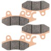 Caltric Front Rear Brake Pads for Kawasaki Ex300 Ninja 300