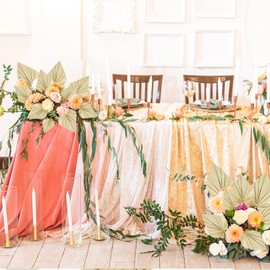 Chenkaiyang 40 Pcs Boho Dried Palm Spears Leaves Bulk, Small Natural Dried Real Palm Fans,Dried Palm Leaves with Stem Dried Leaf Boho Home Decor for Vase Wedding Office Home(40 Pieces)