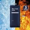 AOOWU Ice Packs for Injuries Reusable, 3PCS Gel Hot &