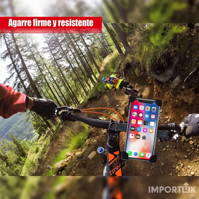 Importeek 10pz Soporte Base Para Celular Moto Bici Cargador Universal