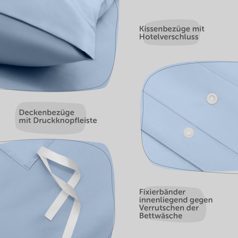 Blumtal 90 Microfibre Bed Linen And Pillowcase Set