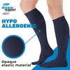 ABSOLUTE SUPPORT Mens Compression Socks for Circulation 20-30mmHg, Made in