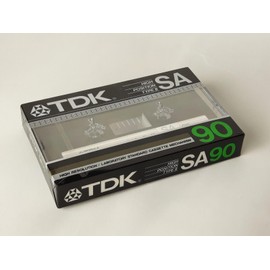 TDK SA - Cinta de Casete de Audio de Alta resolución Tipo II (90 Minutos, descontinuado por el Fabricante)