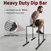 Power Tower Dip Station w/Bench Pull Up Bar Stand Adjustable