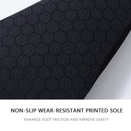 nitescuba Diving Socks 2.5 mm Neoprene Wetsuit Socks Thermal Water Socks Fin Socks for Snorkelling Surfing Socks, black
