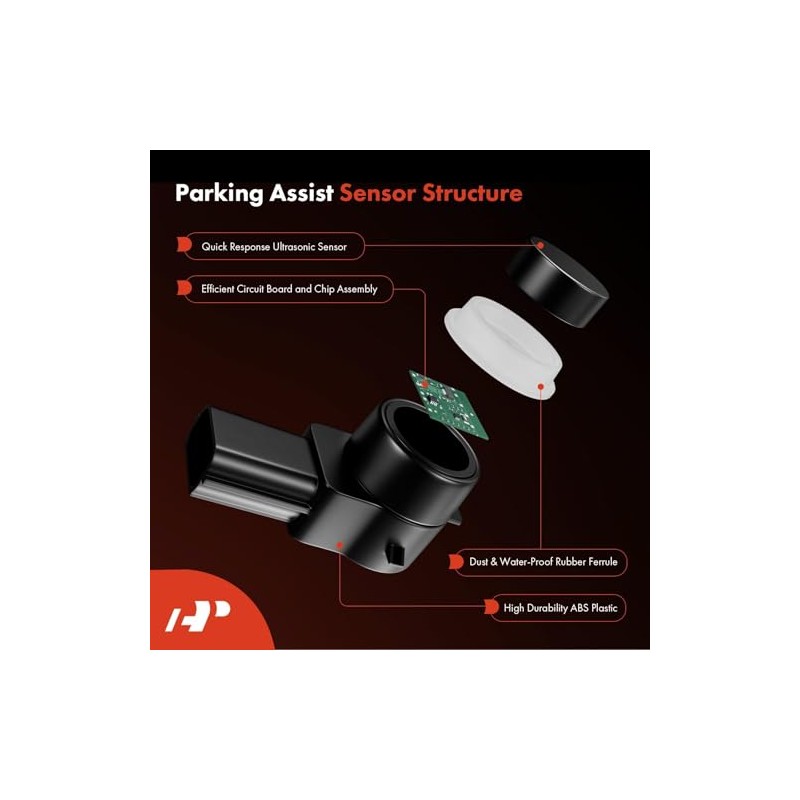 A-Premium Sensor de Asistencia de Estacionamiento de Marcha Atrás