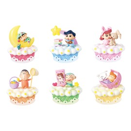 Reement Crayon Shin-chan Sleepwear Night, 1 Box, Approx. H 4.5 x W 2.8 x D 2.8 inches (115 x 70 x 70 mm), PVC