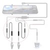 PRUVEEO Length 6.6ft Left/Right Camera Extension Cable for H5 Mirror