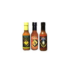 Habanero Hot Sauce Gift Set Habanero Heat 3 Pack Chipotle Pineapple Smoked