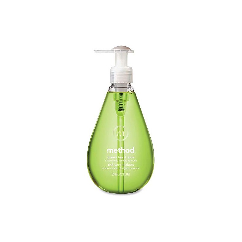 Hand Wash, Green Tea + Aloe Vera, 12 fl oz