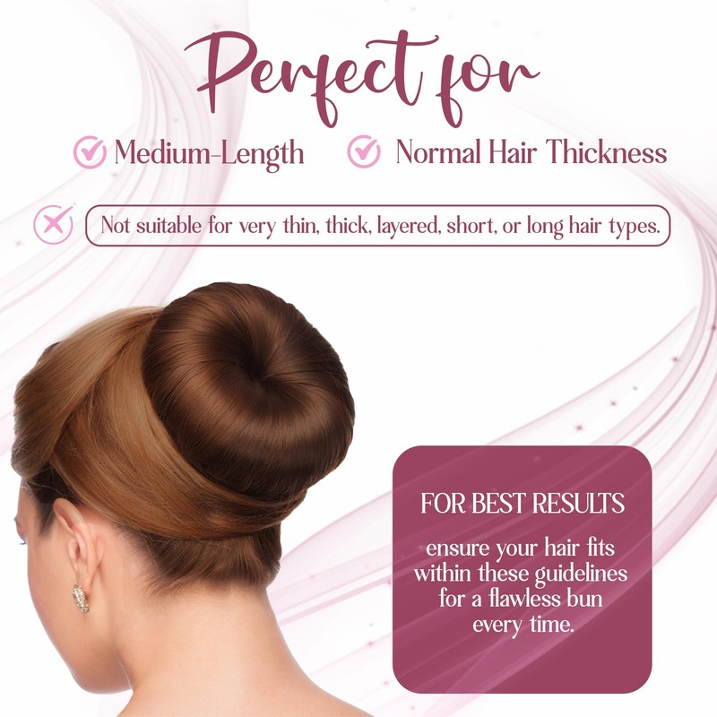 Fabricante de moños de pelo para mujer oscuro