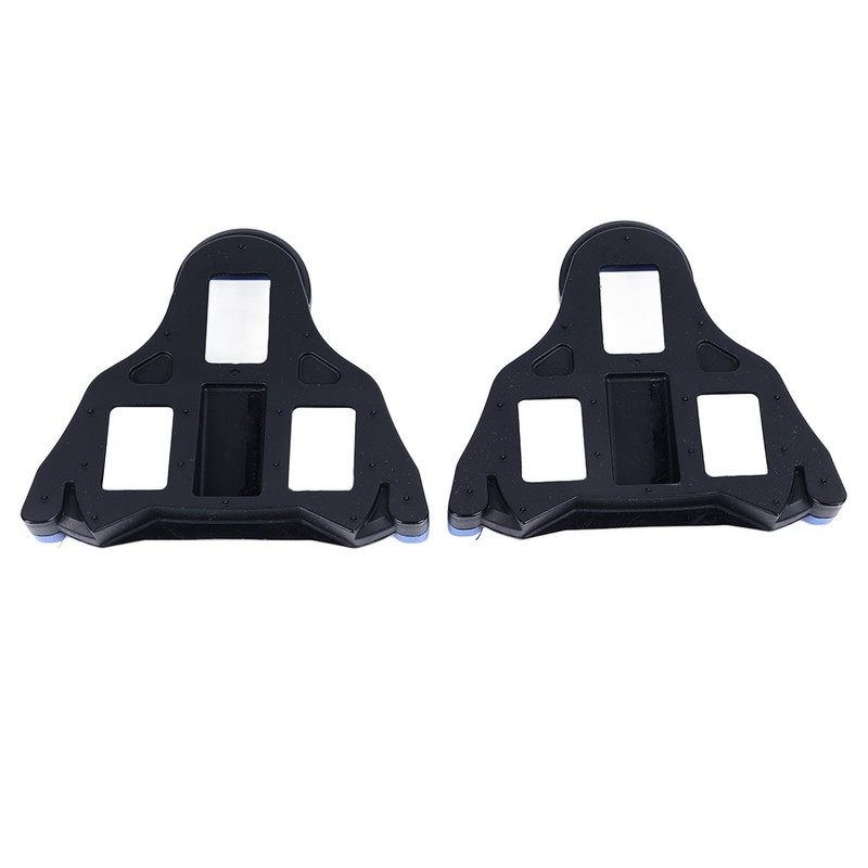 Bicycle Cleats Enhance Stability Grip Foot Pedal Self Locking Tabs
