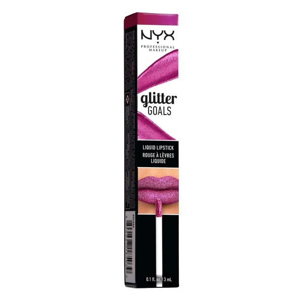 NYX PROFESSIONAL MAKEUP Glitter Goals Liquid Lipstick - Oil Spill