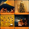 YUNJAYI YUNJAYI Retractable Camping String Lights, 33FT Rechargeable 3 in