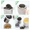 Pack of 2 tea strainers, tea infuser 304 stainless steel