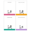 Guajolote Prints Assorted Funny Notepads for Work, Office (12-Pack), 4