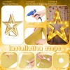 Aurelema Large Star Light Up Decoration 4ft Light up Star