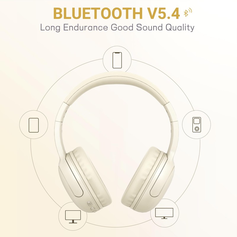 LORELEI B-E5 - Auriculares Bluetooth para niños, auriculares inalámbricos para