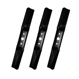 blce 942-05056A High Lift Blades Compatible with 54" Deck Zero Turn Cub Cad-et RZT-L54 XT1 XT2 Troy-Bilt TB2454 Riding Mower Lawn Tractor，Replace 942-05056 742-05056A 742-05056，3 Pack