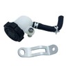 Motorcycle Brake Pump Radial Hydraulic Universal Grey Adelin Braking Grey