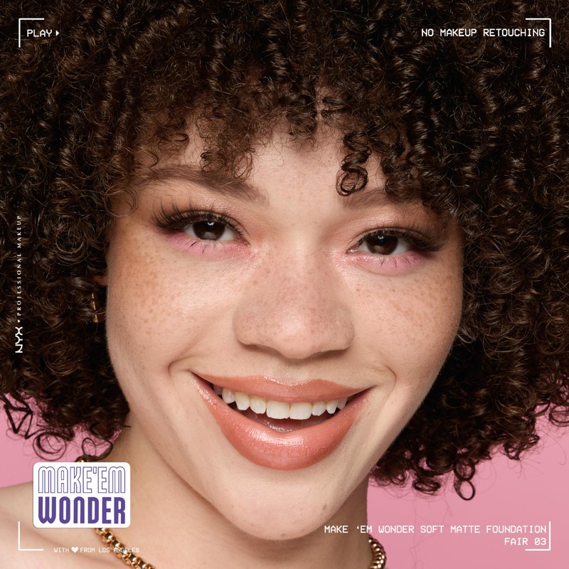 NYX PROFESSIONAL MAKEUP Make 'Em Wonder Liquid Foundation, 24HR Foundation