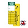 Equipment Inspection Tagging Insert Pack of 50 Ideal for Use