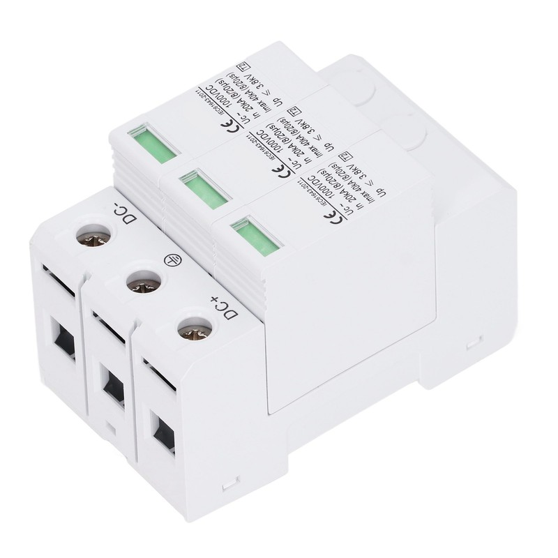 DC 1000V 40KA Surge Protector Arrester Protective Device for Photovoltaic