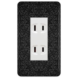 Panasonic 026-050 049 [Cosmo Series Wide 21] Outlet Plate [1 Row for 3 Cos] WTF7003W Outlet Cover, Switch Plate, Gorgeous Elegant Pattern, 50 Design, Made in Japan