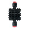 ASV-204E-ALC Automatic Shutoff Valve for RO Systems, 1/4" Quick-Connect, Includes