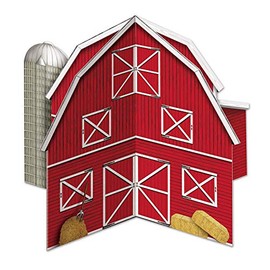 Beistle 3-D Barn Centerpiece
