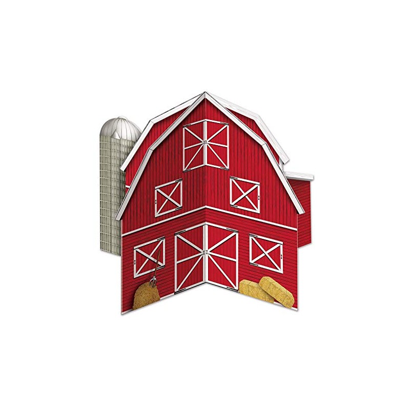 Beistle 3-D Barn Centerpiece