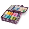 Gütermann G799783 Cotton 30 Sewing Thread Box with Needles and