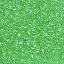 The Dreidel Company Lime-Green Fake Acrylic Diamonds, Crushed Ice Rocks, Plastic Ice Cubes, Rock Diamond Crystals,Party Decoration, Vase Fillers, Photography Props, 1 Pound (Approx. 1280 Pcs)