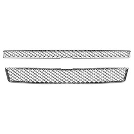 Upgrade Your Auto Premium FX 2pc Chrome Grille Overlay for Chevy Suburban 2007-2014