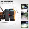CL Linterna Minera Lampara Para Cabeza Con 5 Leds Recargable