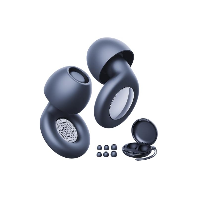 Tapones Oidos Ruido Dormir, Tapones Oídos de Silicona, Reducción de