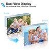 HOUSE DAY Acrylic Picture Frames 4x6, Strong Magnetic Photo Frame,