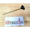 3D PRINTSKI Brass Squib Rod - pistol length -9MM- solid