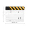 30x25CM Acrylic Movie Clapperboard Professional Director Action Clap Film Photography