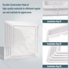 FancyTark S97014094 Bathroom Fan Cover Grille and Lens for Br-oan