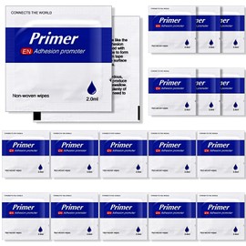 16 Pcs Adhesion Promoter, High Performance Adhesion Promoter for Plastic, Double Tape Primer Increase for Automotive Molding Tape
