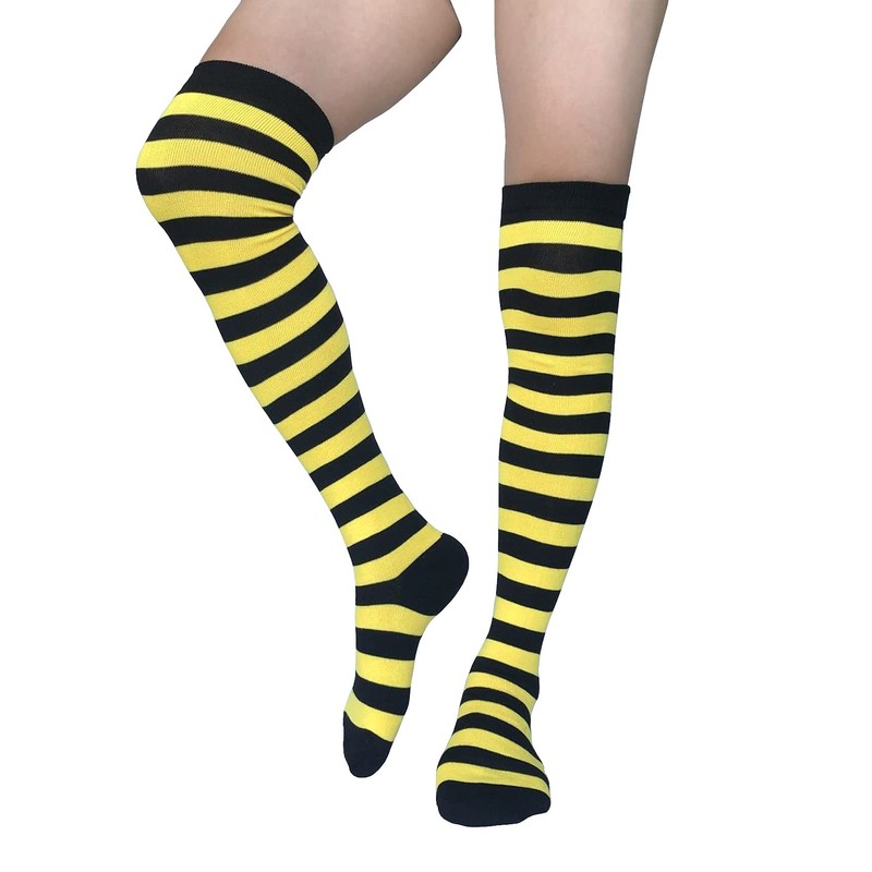 spomei womens lw-3, Yellow Black Striped